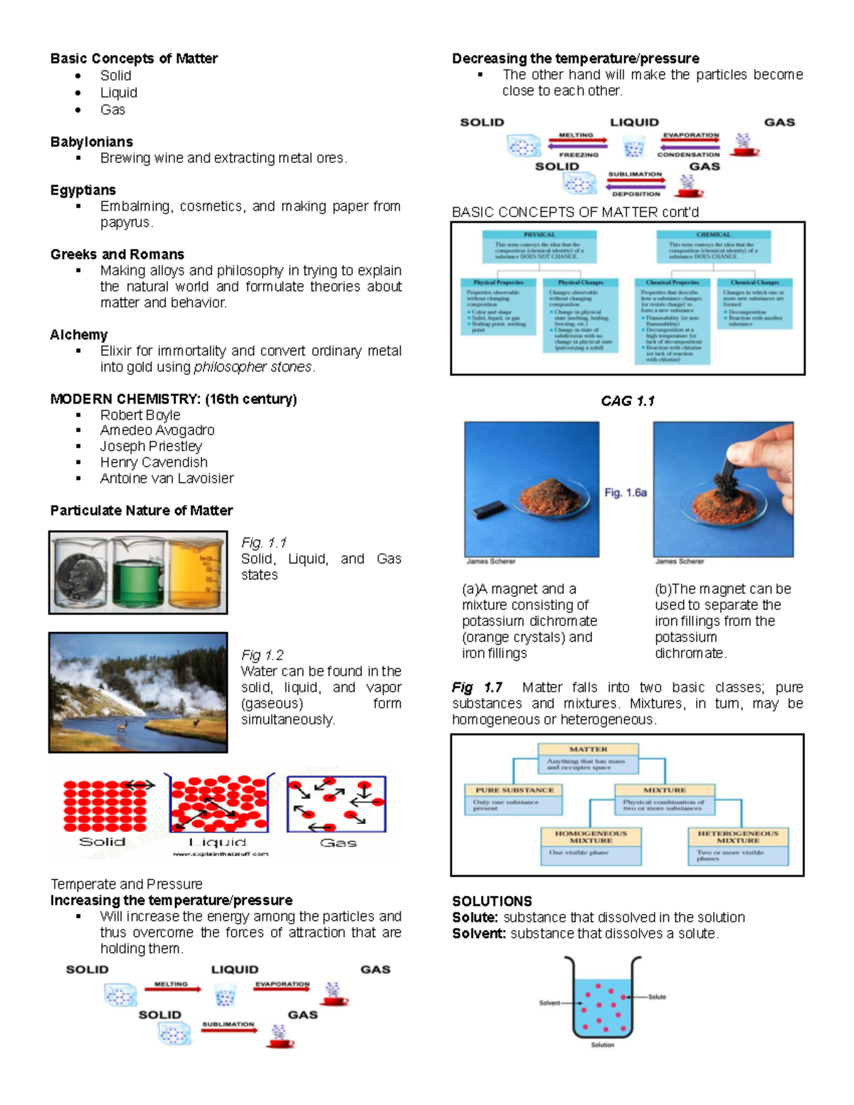 CHEM ( Prelim) - lecture for chemistry week 1 to week 5 - Basic ...