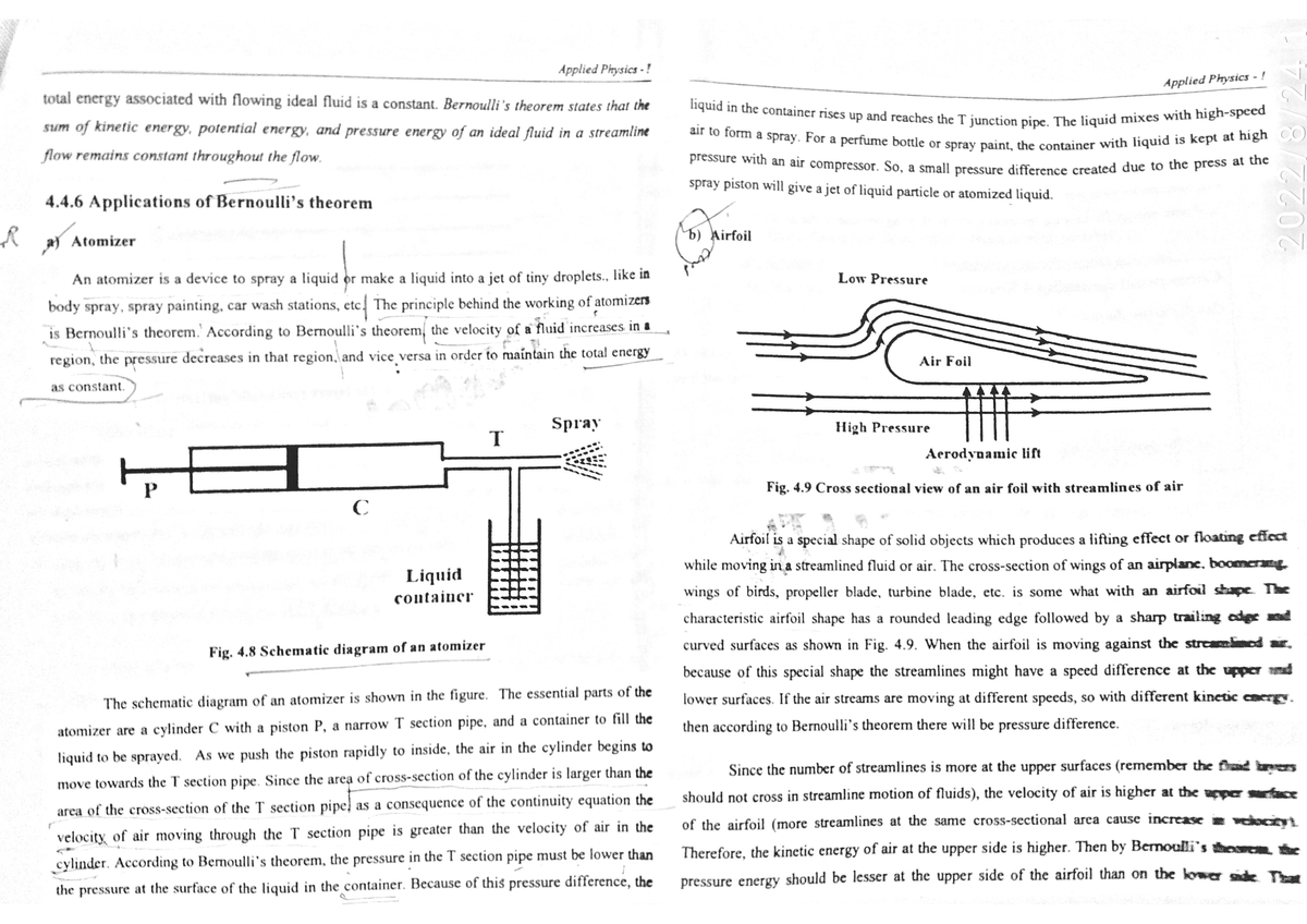 application-of-bernoulli-s-theorem-physics-studocu