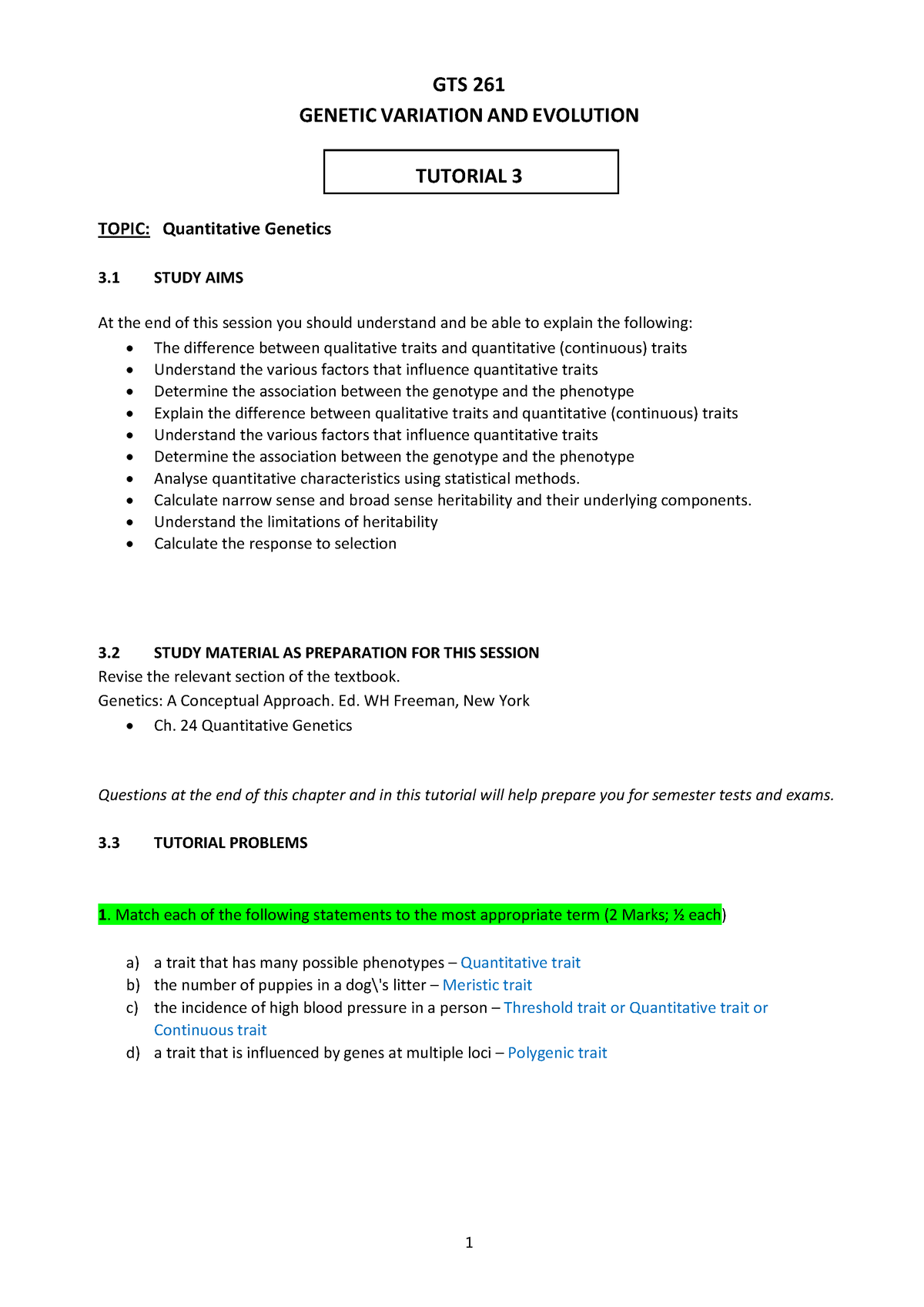 assignment term 3 task evolution memo