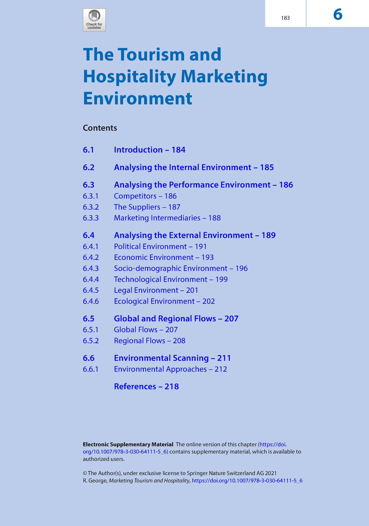 Marketing Tourism And Hospitality Concepts And Cases 67 - The Tourism ...