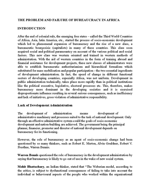 Community Control Over Administration - COMMUNITY CONTROL OVER ...