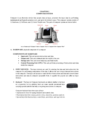 Information Technology - Chapter 1: INTRODUCTION TO COMPUTER ...