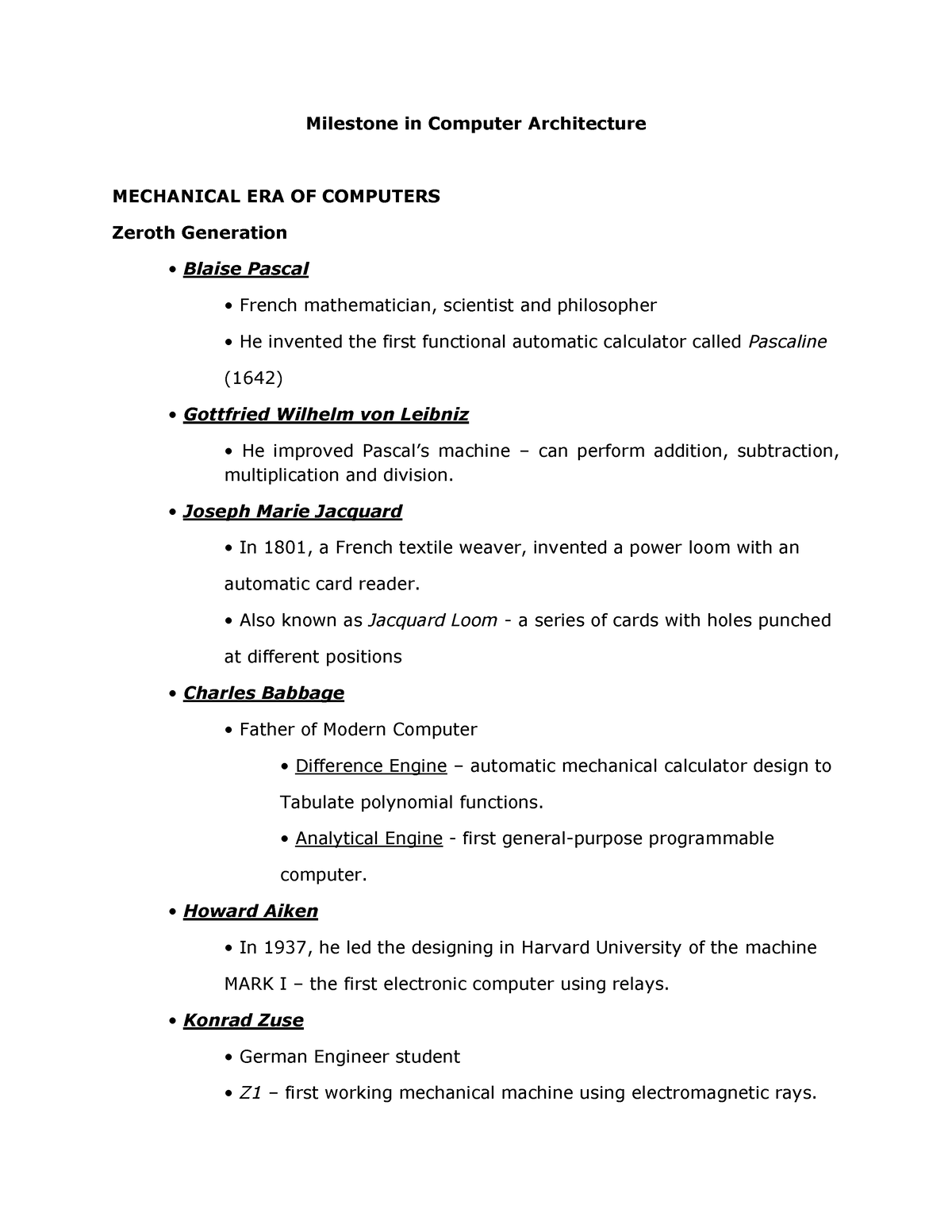 milestone-in-computer-architecture-milestone-in-computer-architecture