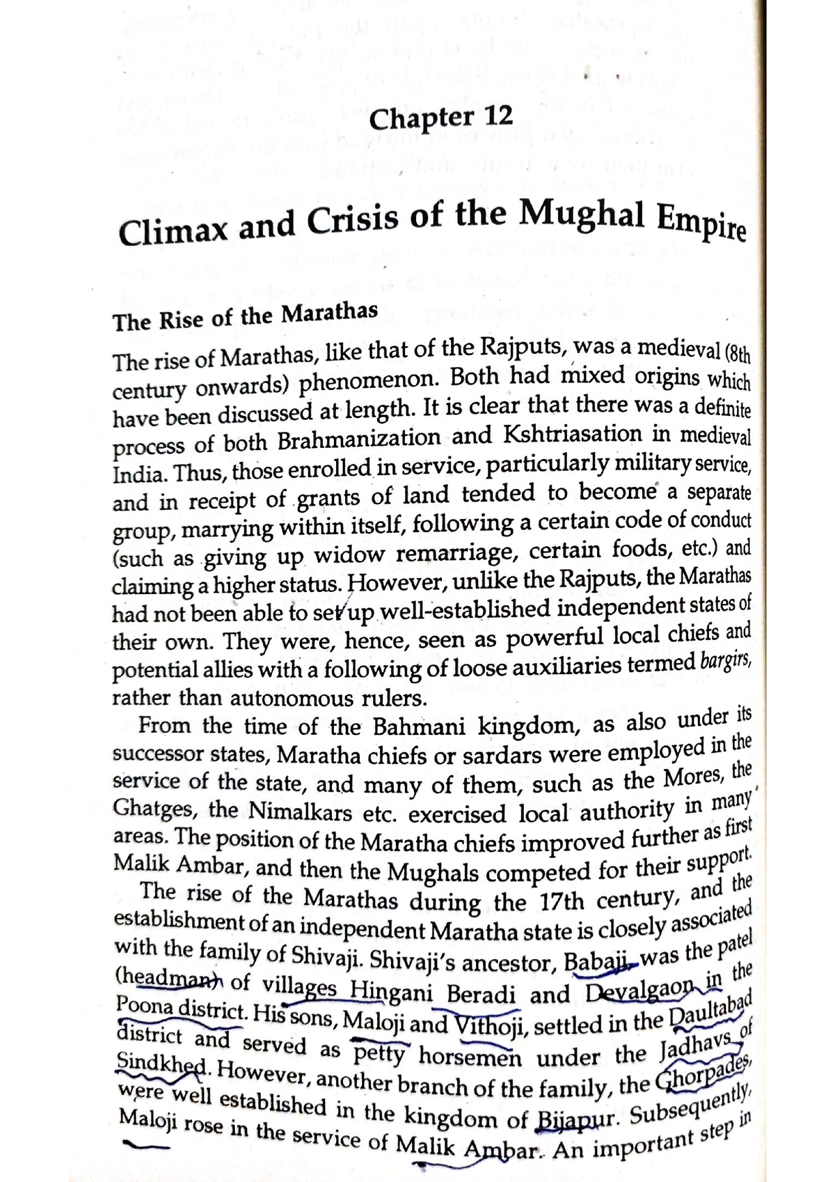 The Rise Of Marathas - ........ - B.A.(hons.) Philosophy - Studocu