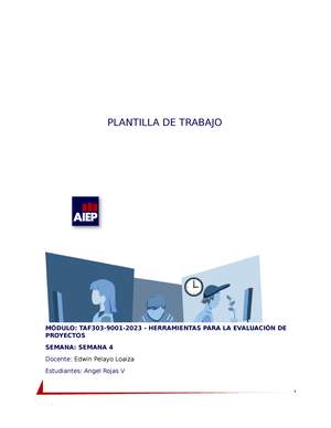 V Tpr Plantilla Trabajo Semana Plantilla De Trabajo M Dulo Herramientas Para La