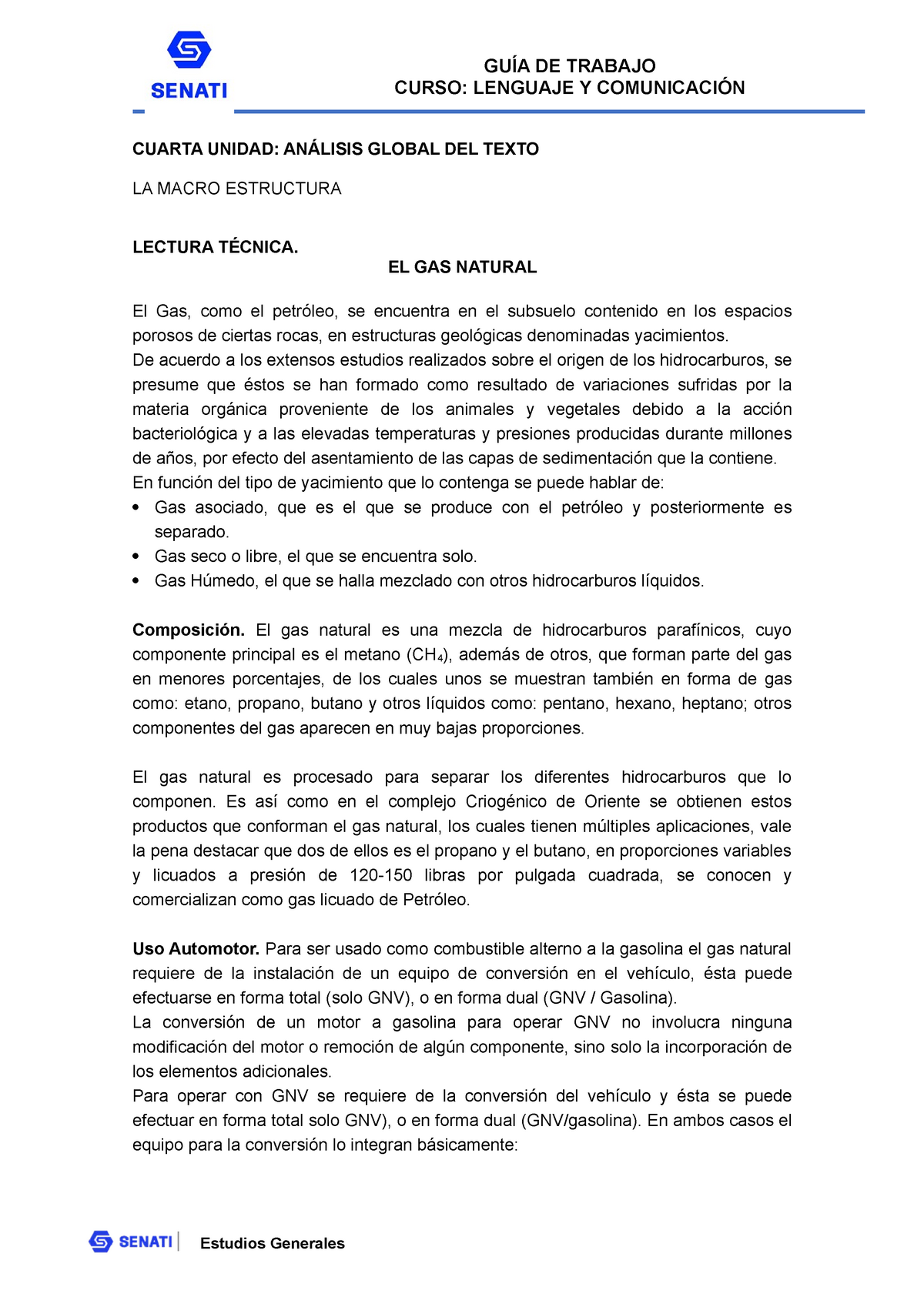 Spsu 855 Unidad 04 Material Reforzamiento Lenguaje Lenguaje Senati