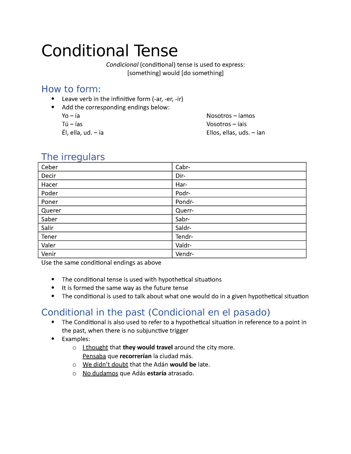 spa-202-conditional-tense-conditional-tense-condicional