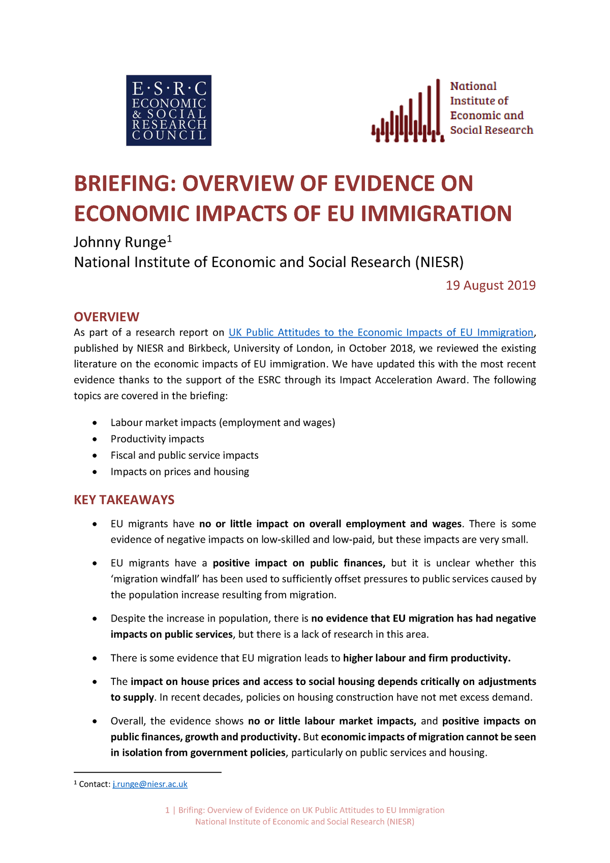 Migration+ Niesr+Briefing+Impacts+of+EU+Immigration-1 - BRIEFING ...