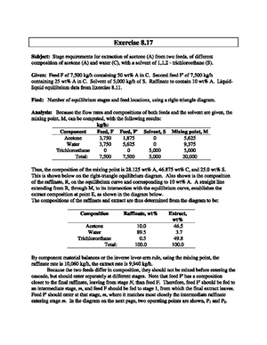 10 9 - Solutions to module 10 - Exercise 10. 9 Subject: Calculations ...