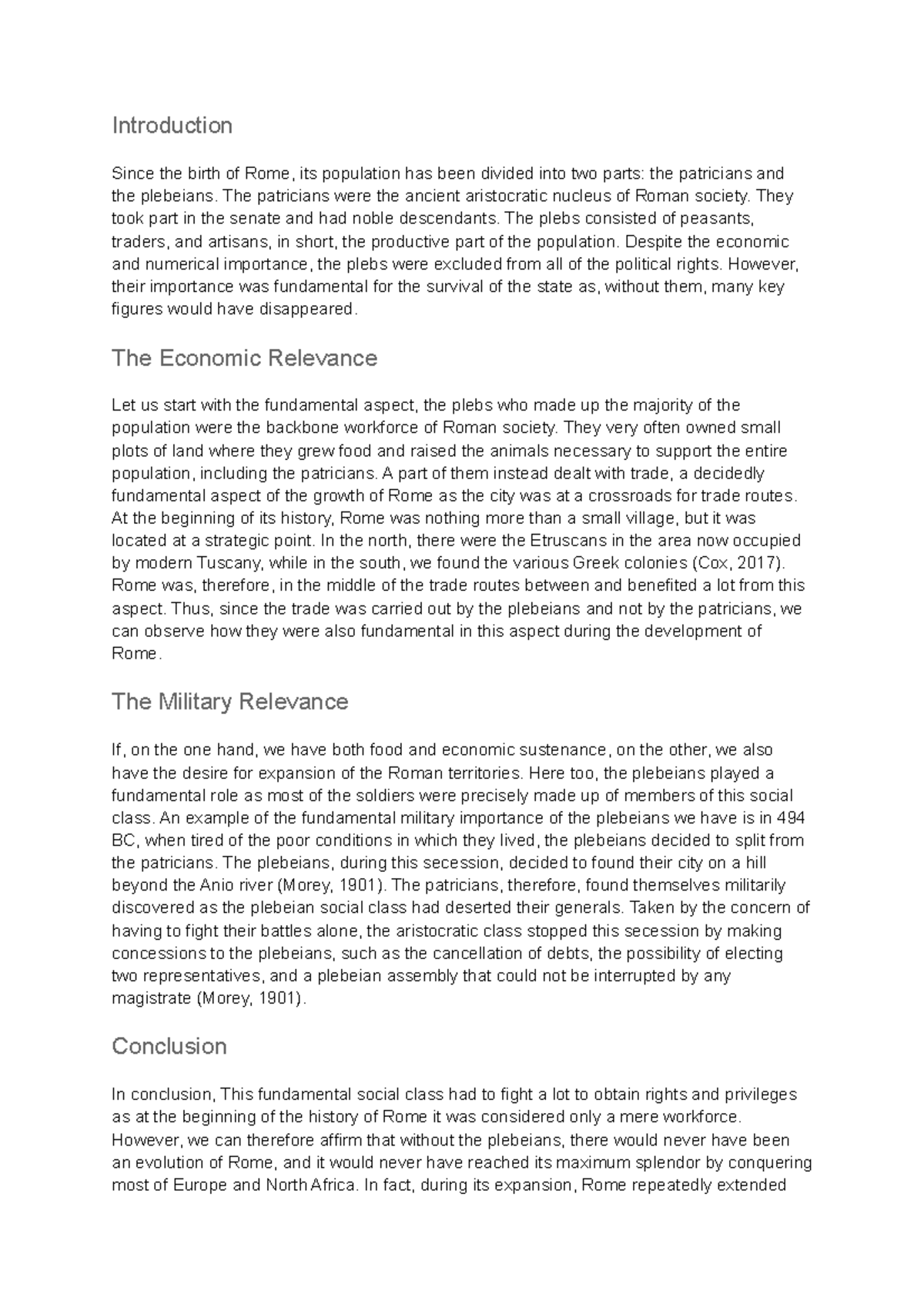 Learning Journal unit 4 - Introduction Since the birth of Rome, its ...