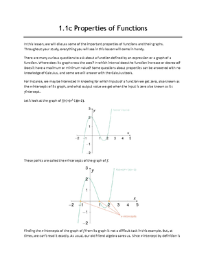 Equations of Parabolas Practice - Name