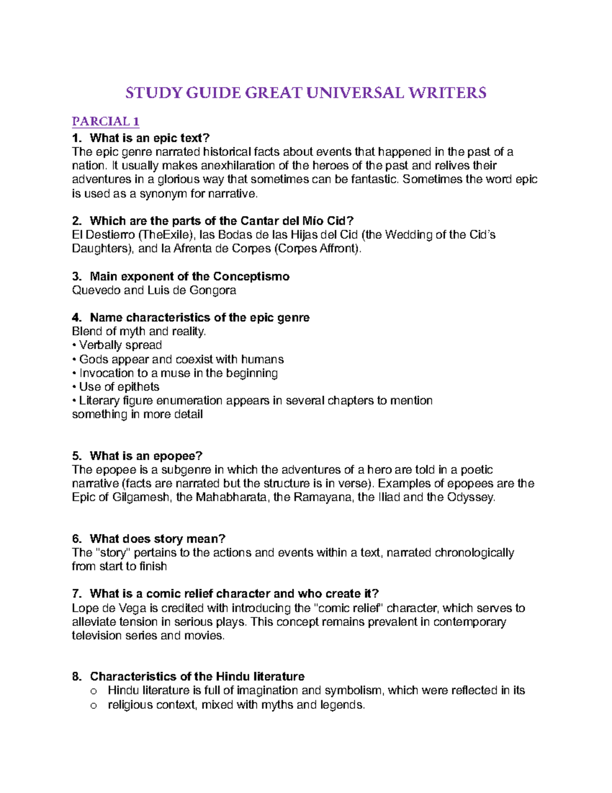 Study Guide GUW Final EXAM 2 - STUDY&GUIDE&GREAT&UNIVERSAL&WRITERS ...
