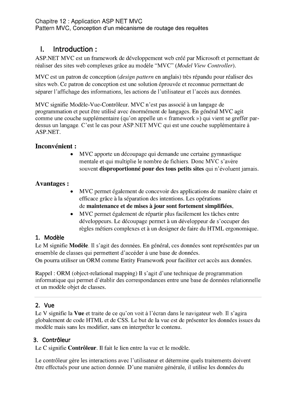 introduction-mvc-asp-net-ofppt-ista-pattern-mvc-conception-d-un