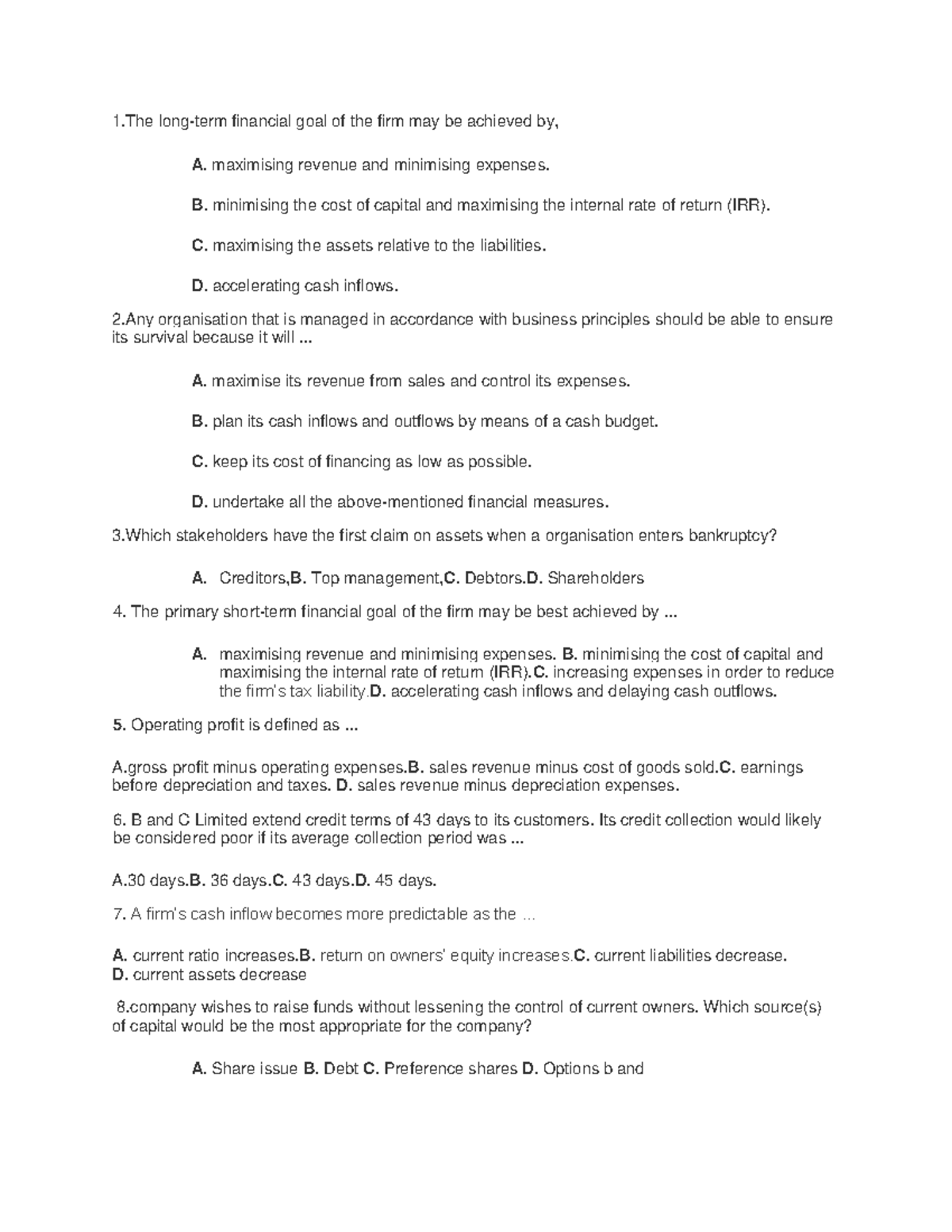 Exam Summary Assignment 1&2 - Warning: TT: undefined function: 32 1 ...