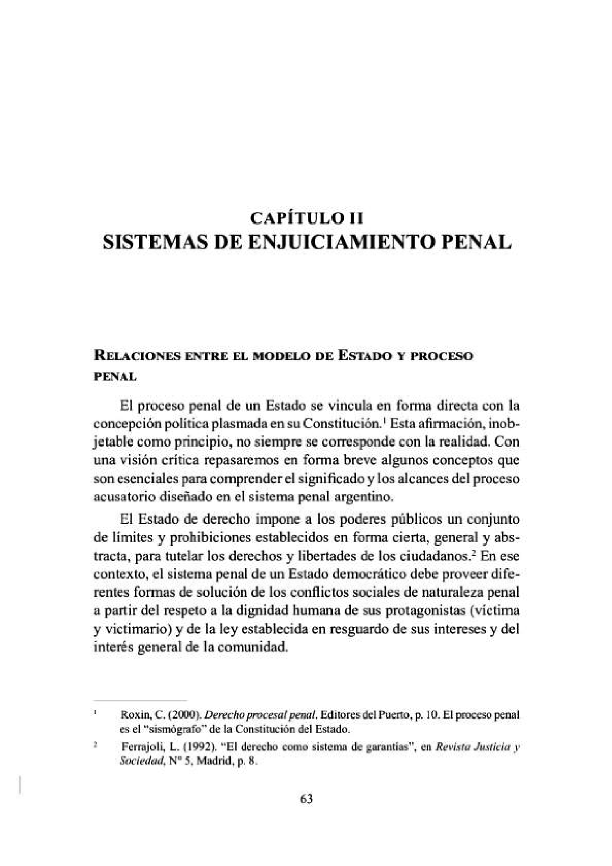 Capítulo 2 - Derecho Procesal Penal - Derecho Proc Penal Y Laboral ...