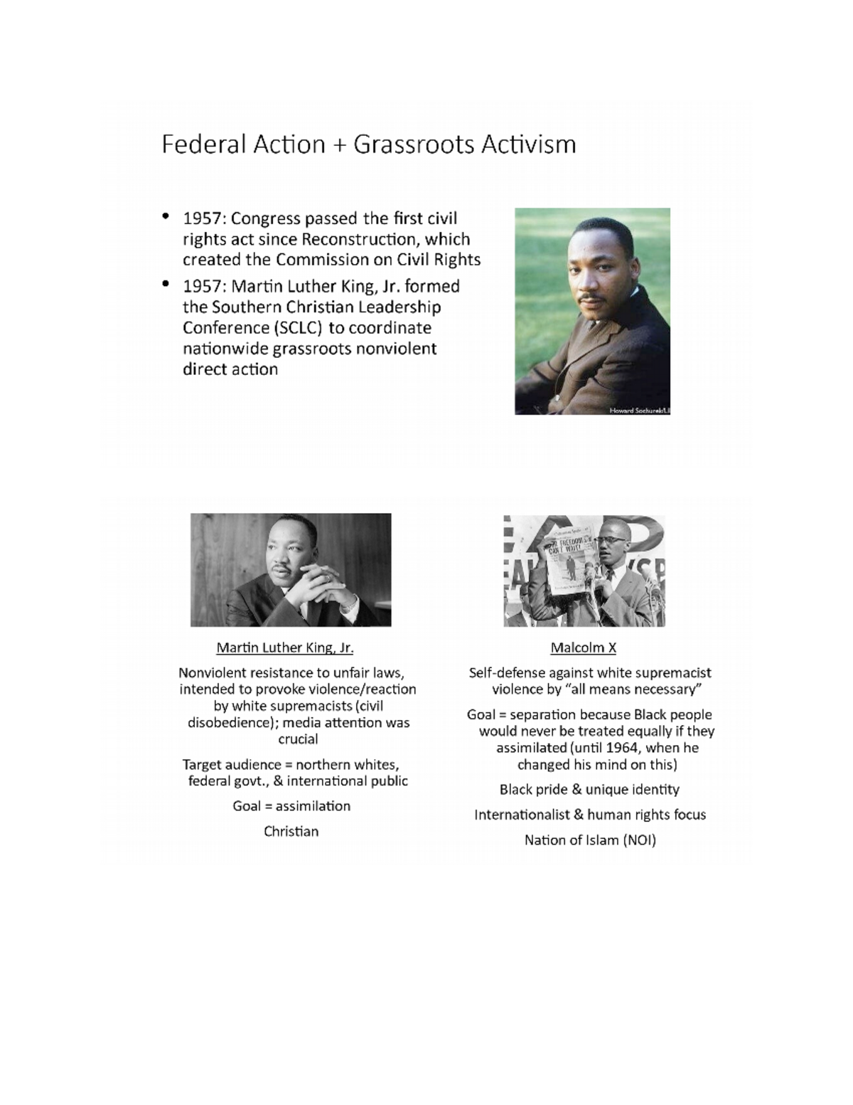 CH.8- Cicil Rights Activists - AMH 2020 - Studocu