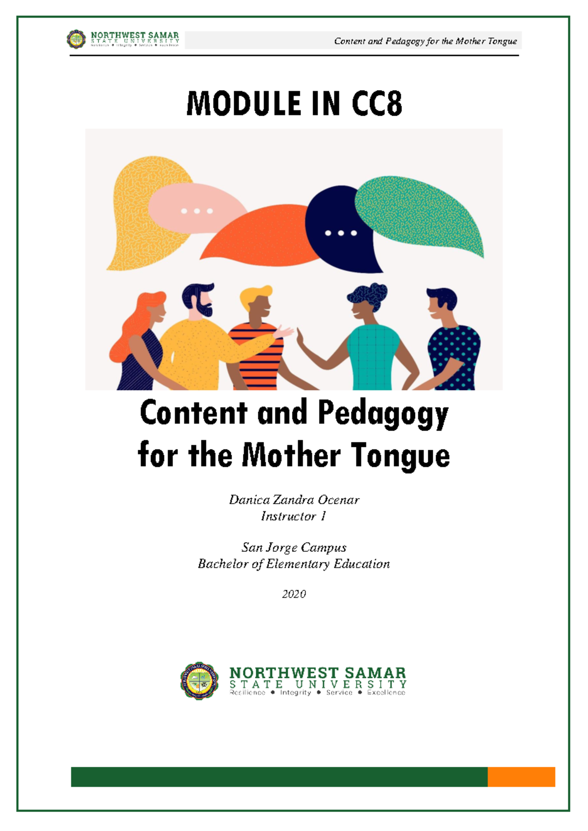 Module-IN-MTB-MLE Students-COPYm - MODULE IN CC Content and Pedagogy ...