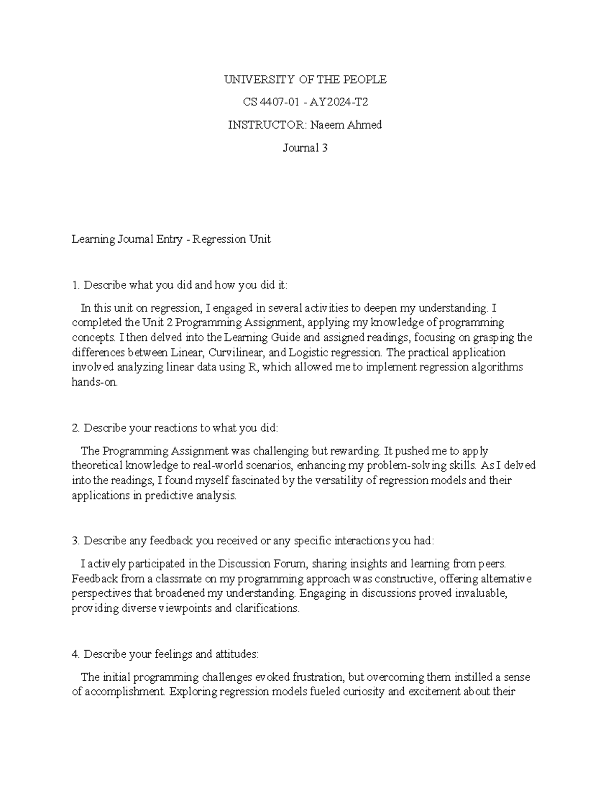 Journal 3 - This research provides valuable insights for academic ...