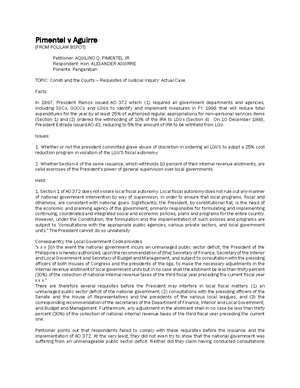 [ Consti 2] MT Reviewer - Bill of Rights - SECTION 1. No person shall ...