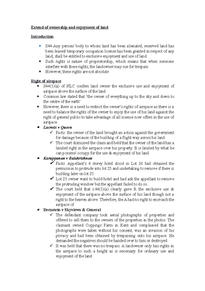 LAW OF Conveyancing Simple Notes - Muhammad Amanullah bin Mohd Rashidi ...