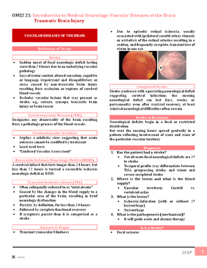 OMS2 21 Week 4 - OMS2 21 Week 4 - J.P.J 1 DISORDERS OF THE COMBINED ...
