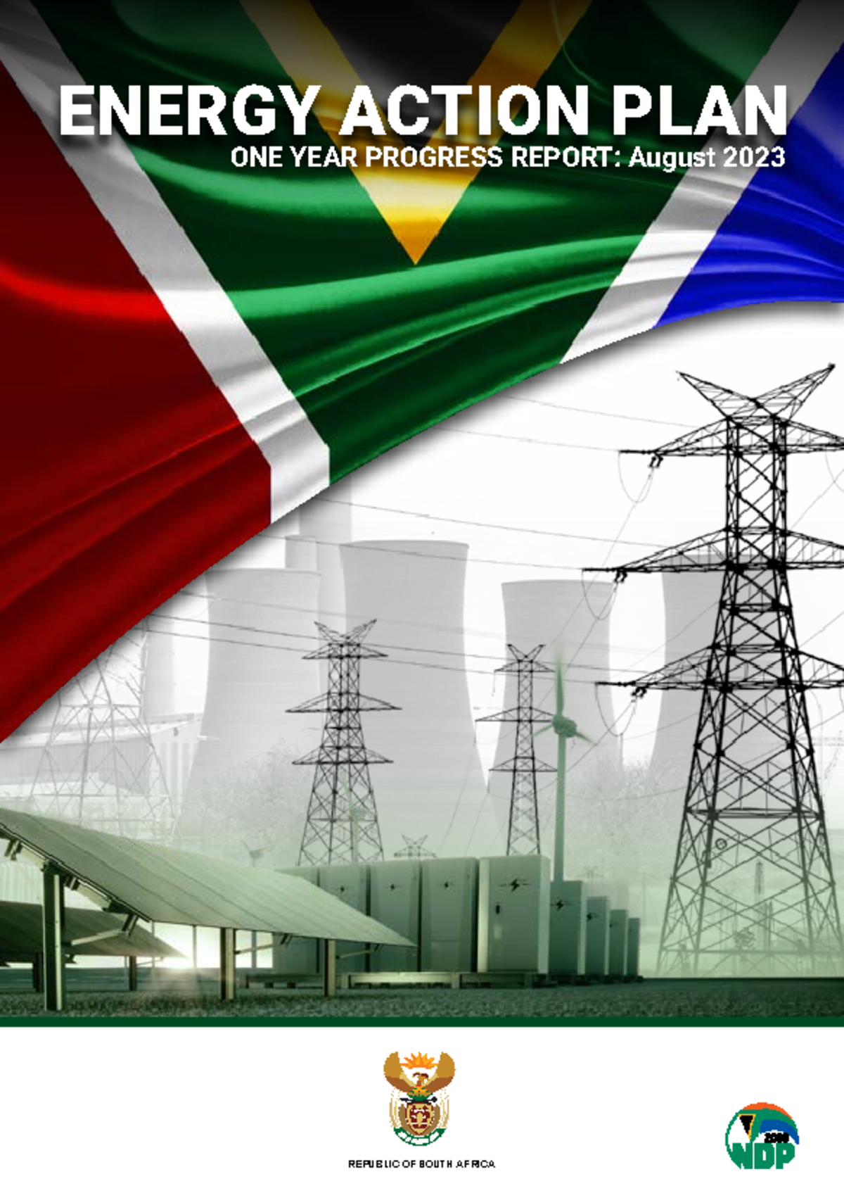 Update on energy action plan AUG23 - REPUBLIC OF SOUTH AFRICA ENERGY ...