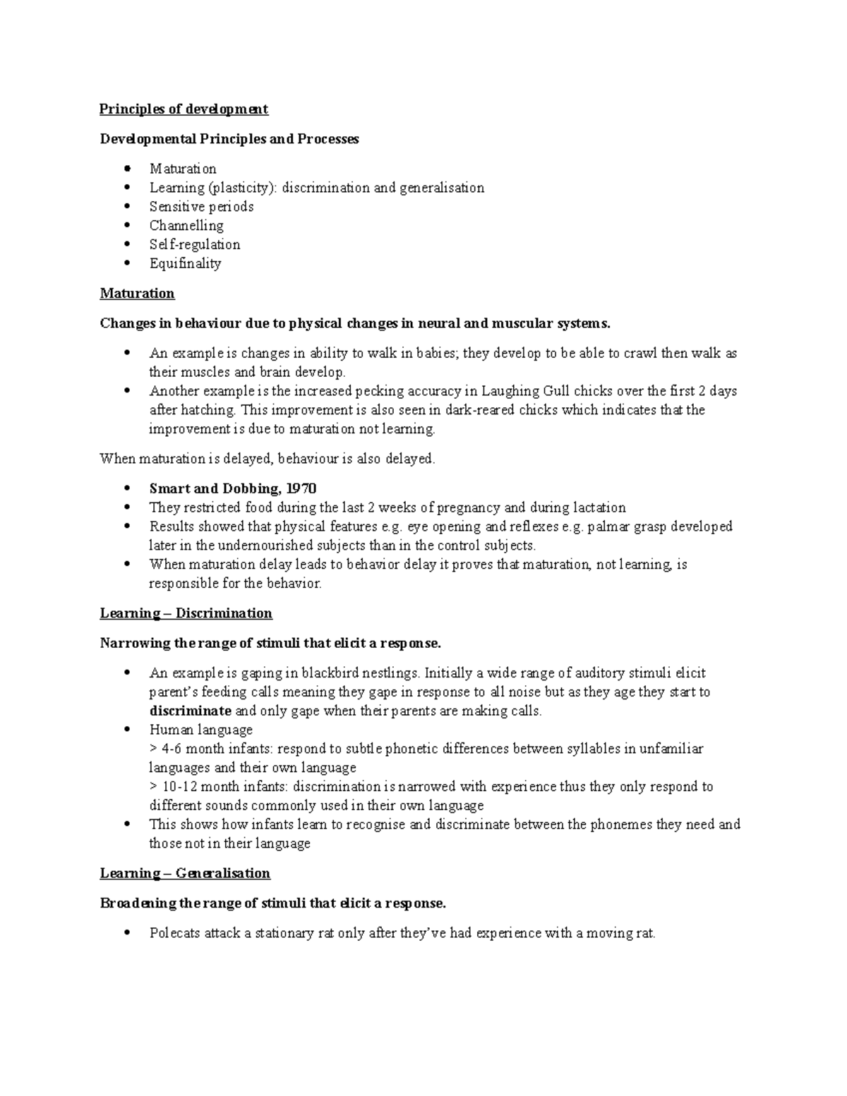 L7 - Principles of development - Principles of development ...