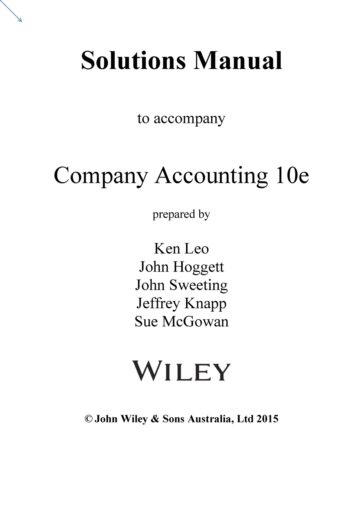 ch-18-solution-solutions-manual-to-accompany-company-accounting-10e