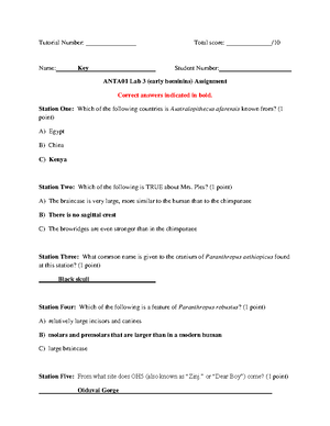 Anthro Quiz pt 1 (lec only) - Anthropology Lecture Notes Quiz Part 1 ...