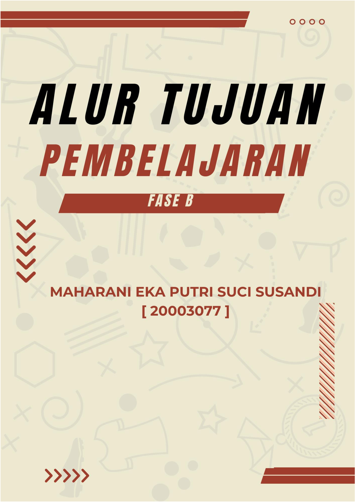 ATP PJOK FASE B - Alur Tujuan Pembelajaran Fase B - Mata Pelajaran ...