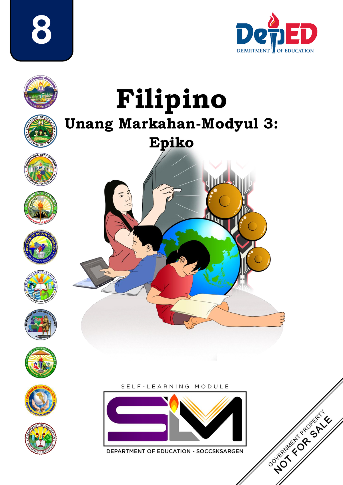 Scribd - Eeee - Filipino Unang Markahan-Modyul 3: Epiko 8 Subject Area ...