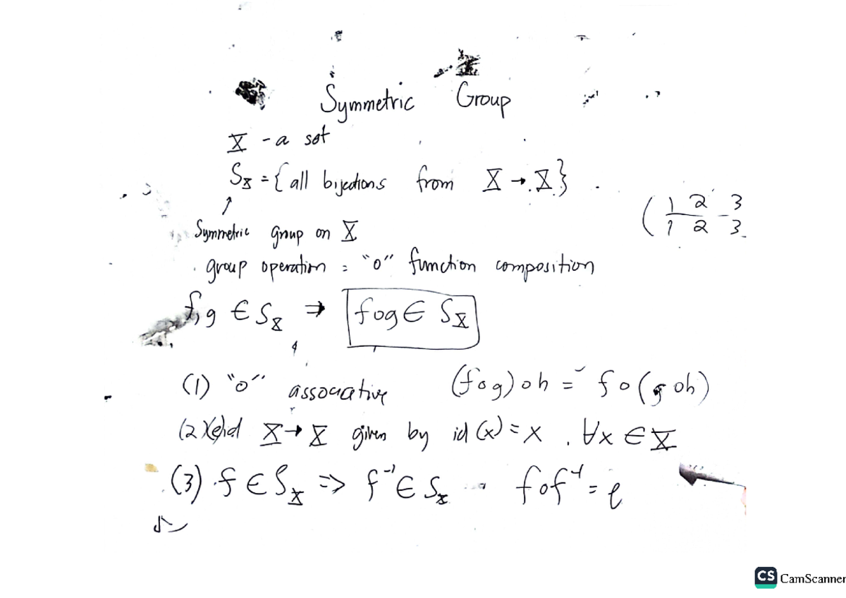 Cycle and Array Notation - BSED Mathematics - Studocu