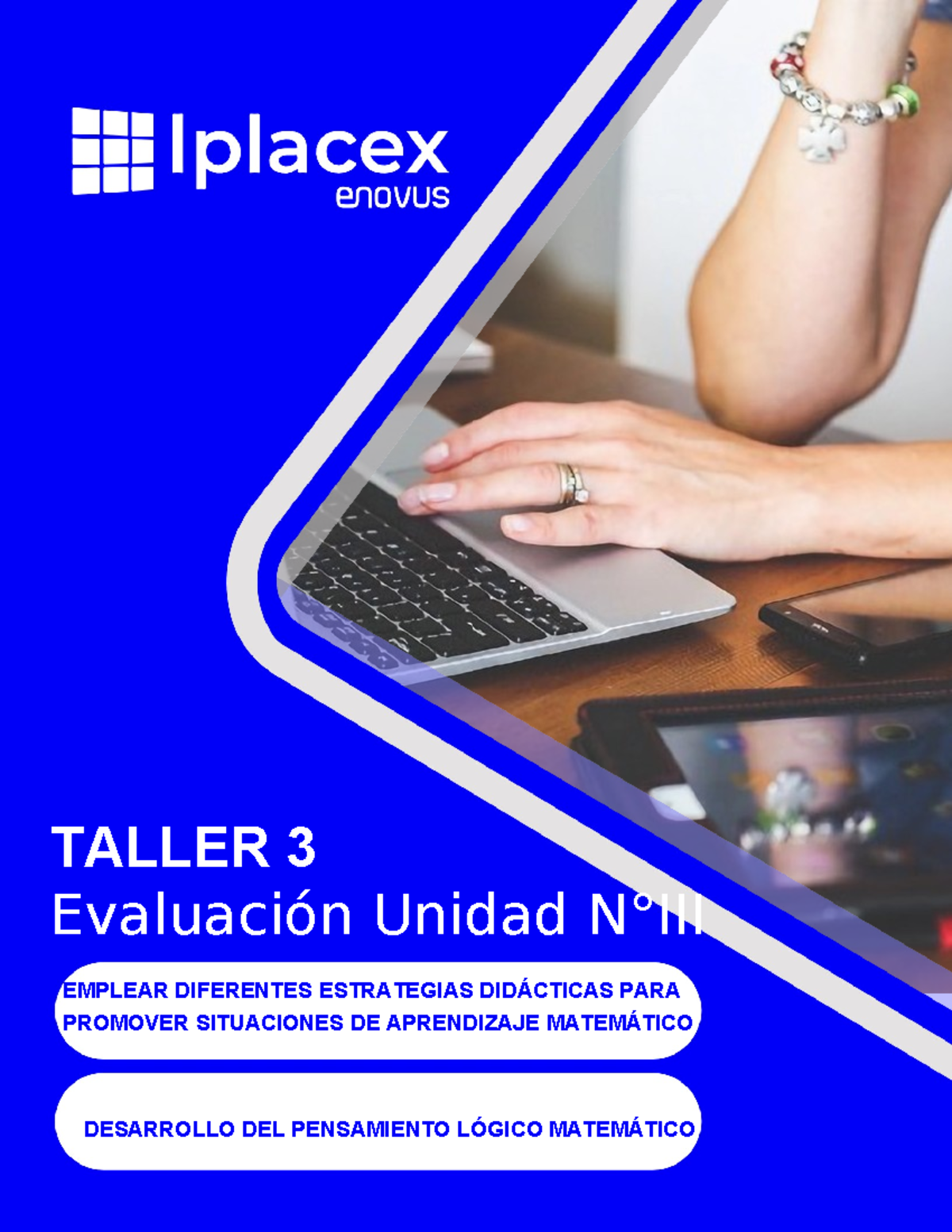 Informe De Ayuda En Pensamiento Matematico De Iplacex - TALLER 3 ...