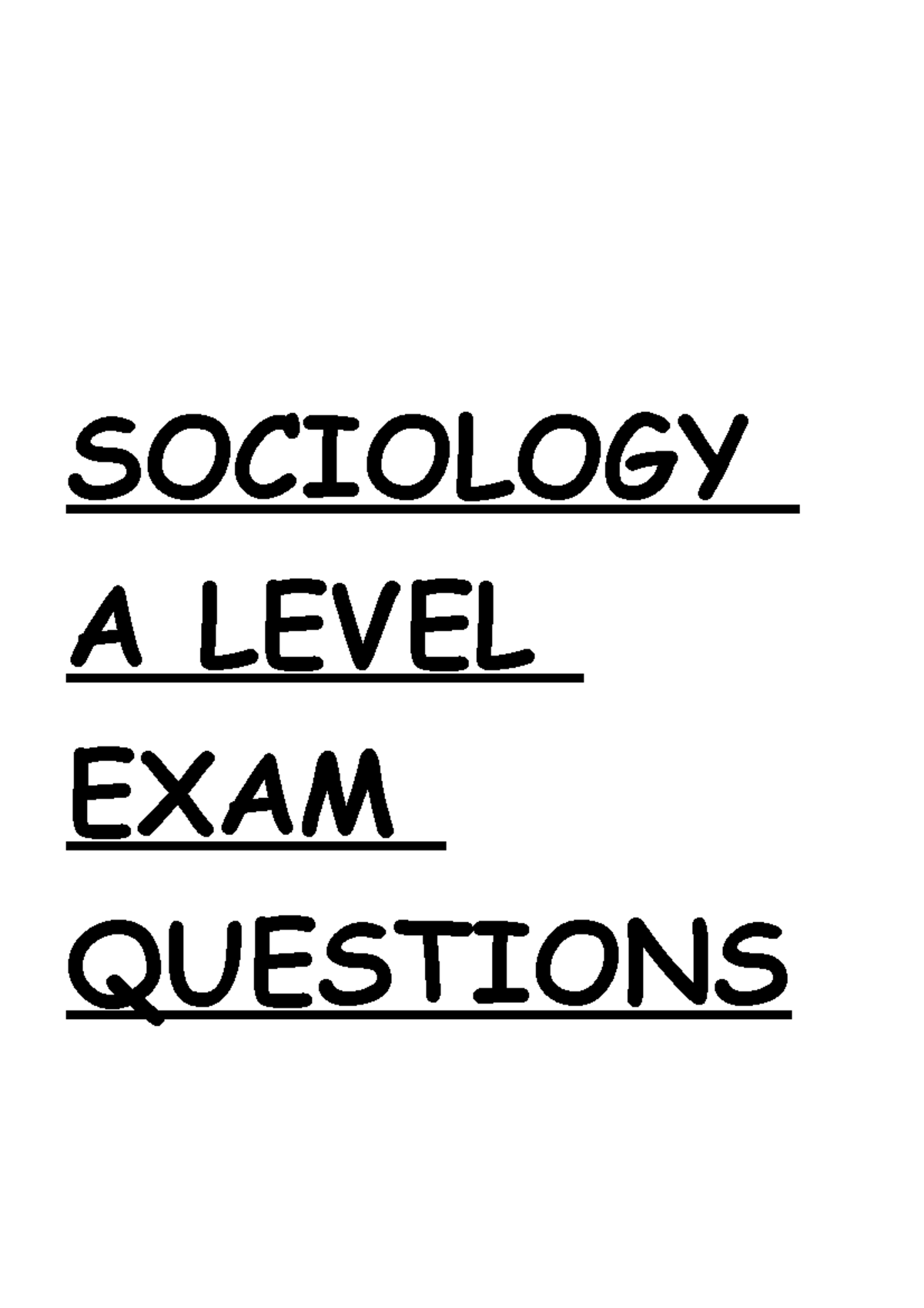 education-past-questions-sociology-a-level-exam-questions-education-a