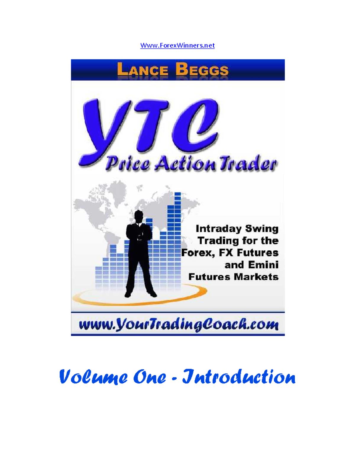 YTC PAT Vol 1 - Ytc price action 1 - Volume One - Introduction ...