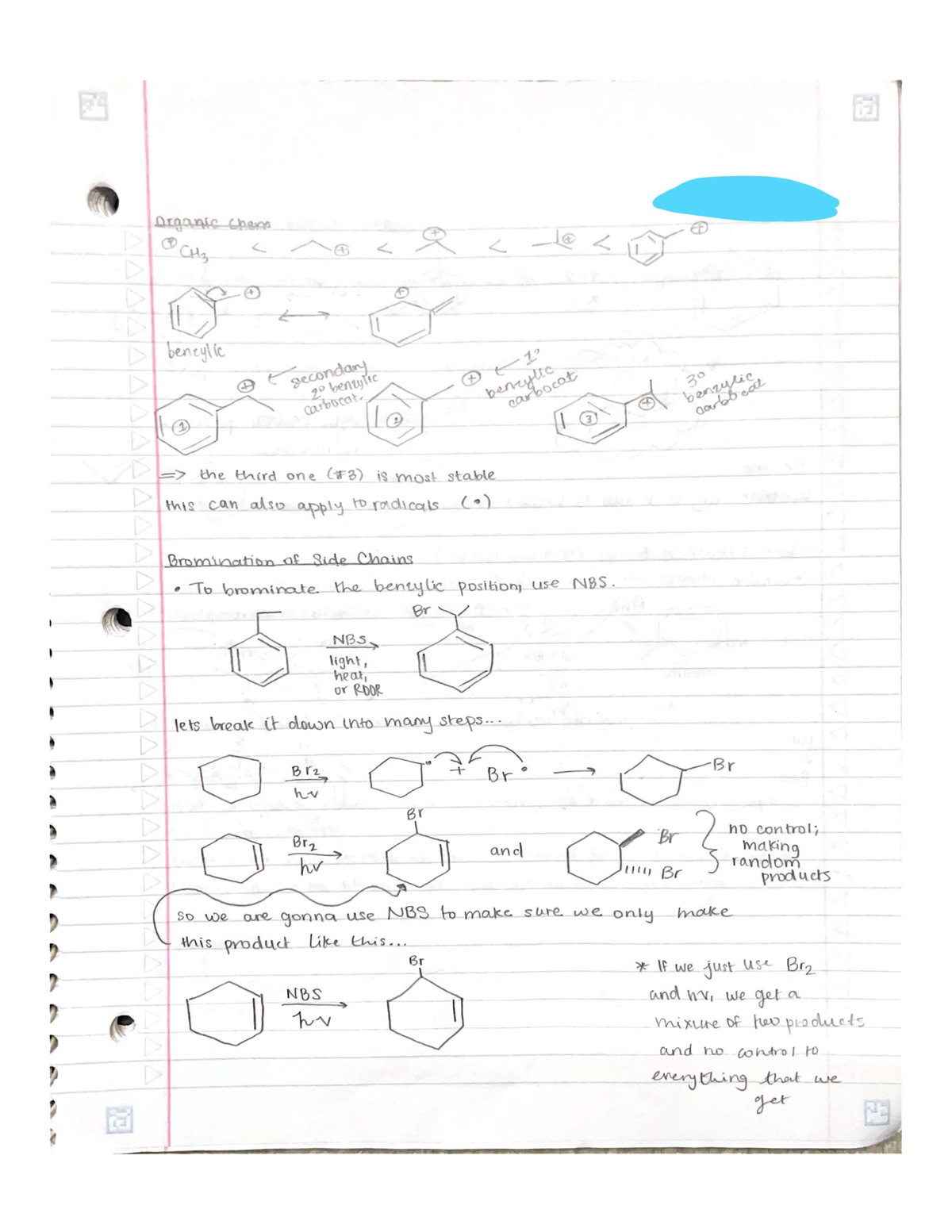 Ochem Bromination - CH 6513 - Studocu