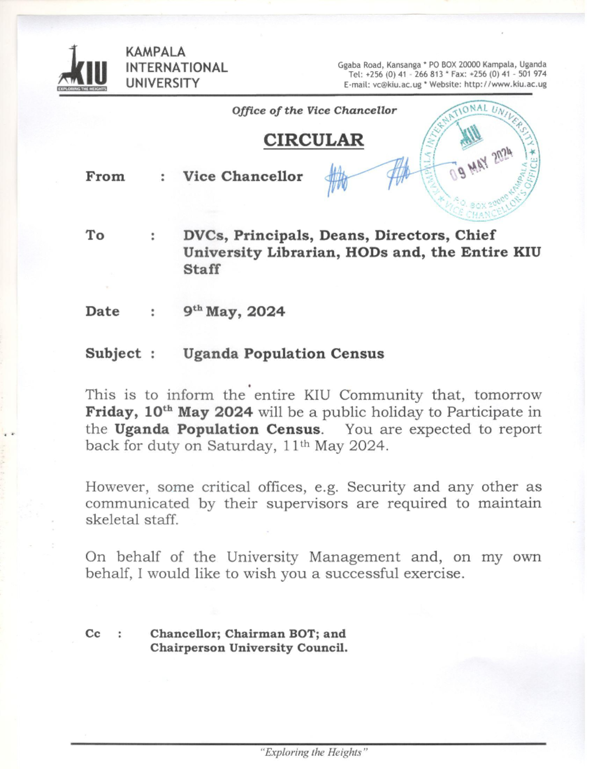 Uganda population Census 2024 Bachelor of laws Studocu