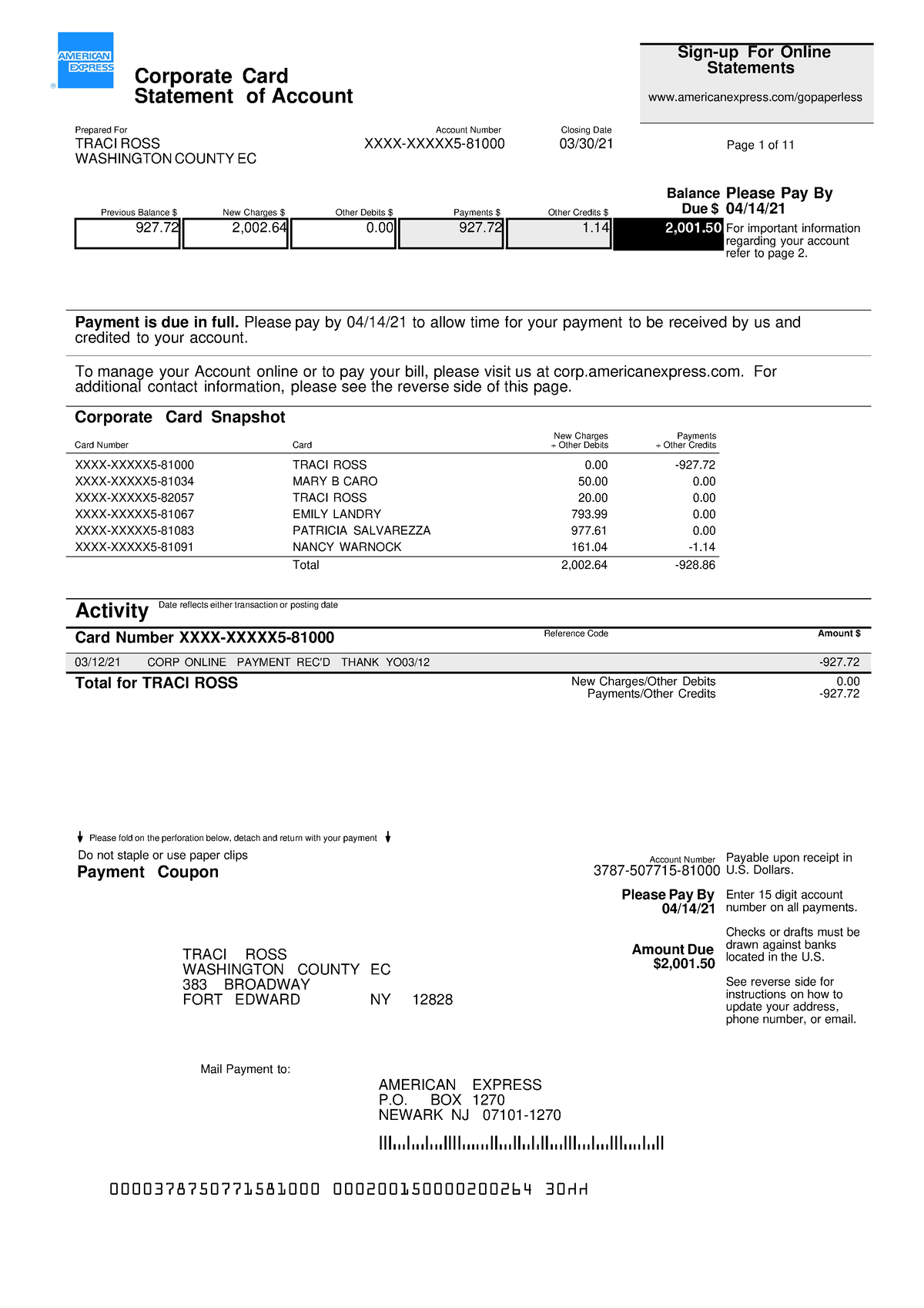 Stmt April-15-2023-4 - Page 1 of 11 Payable upon receipt in U. Dollars ...