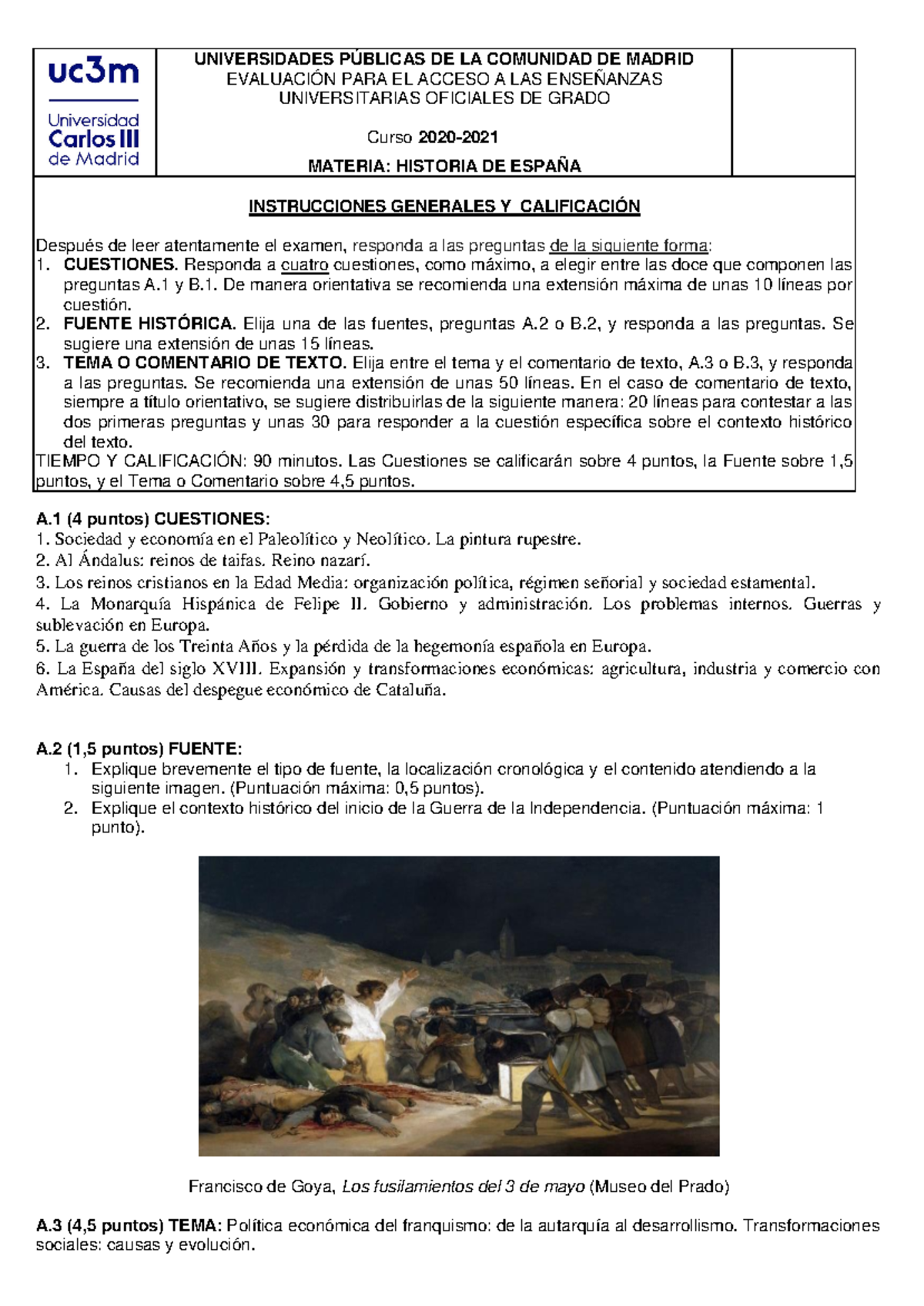 Examen+EVAU+Madrid+Historia+2021+Julio - UNIVERSIDADES PÚBLICAS DE LA ...