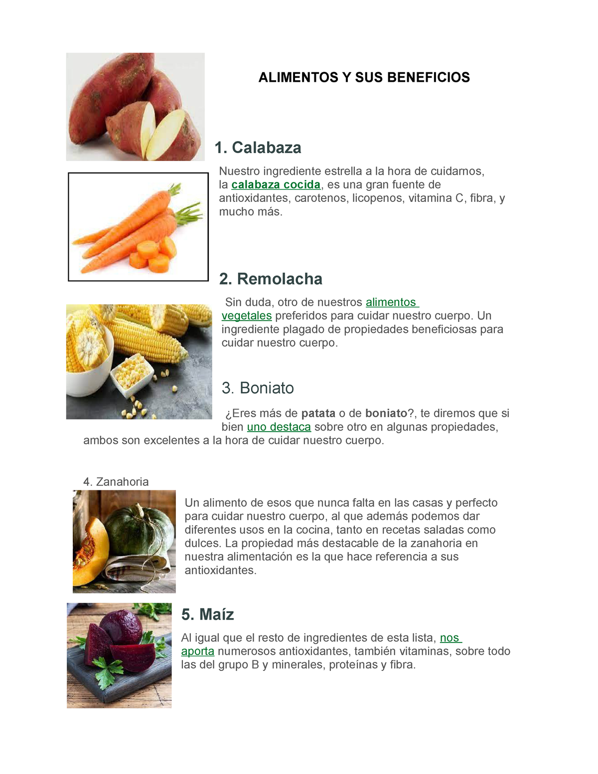 Ningún alimento cura el cáncer, pero estos ayudan