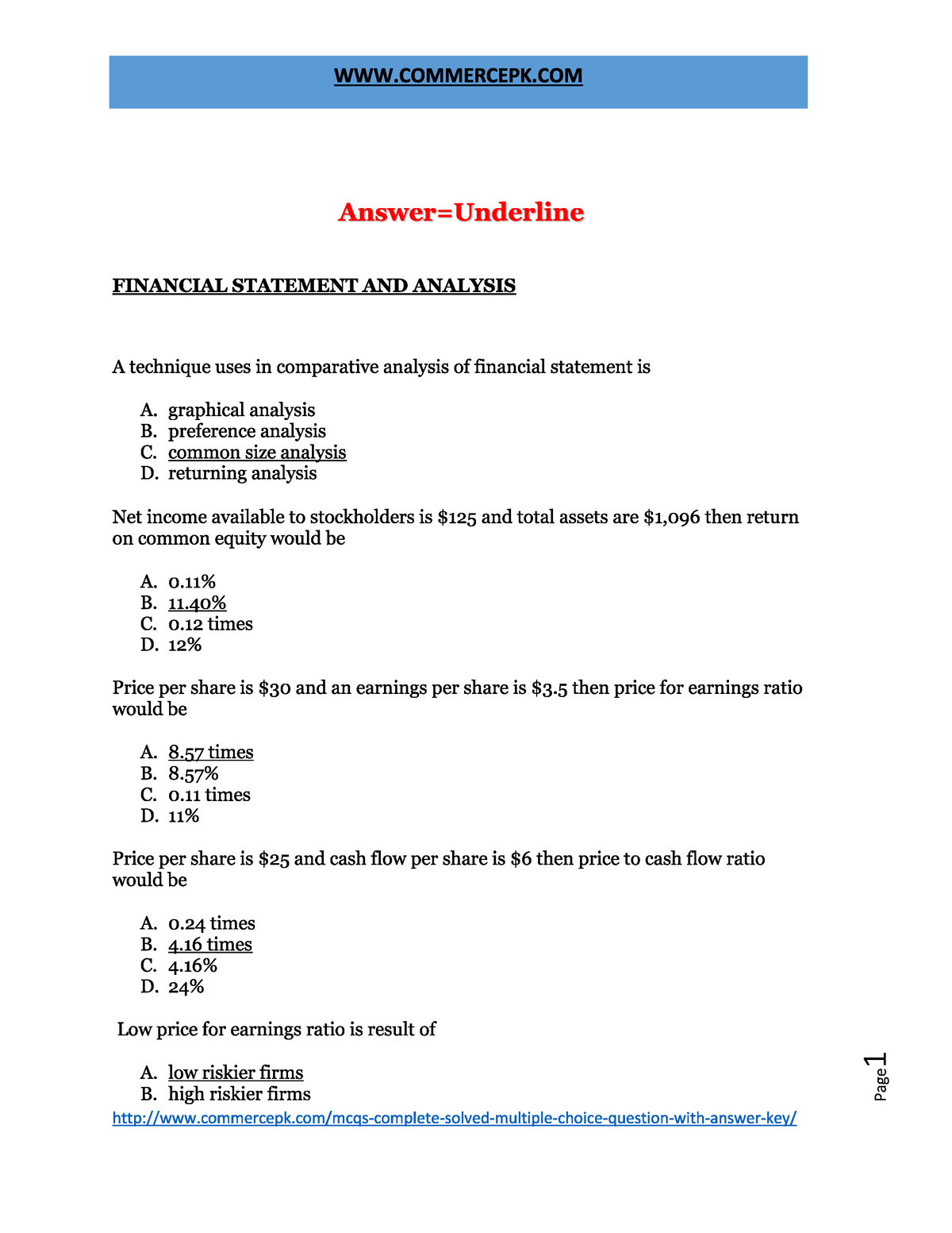 Financial Management Mcqs - International Financial Management - Studocu