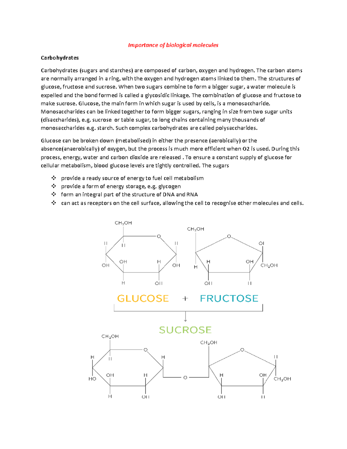 biological-molecules-importance-of-biological-molecules-carbohydrates