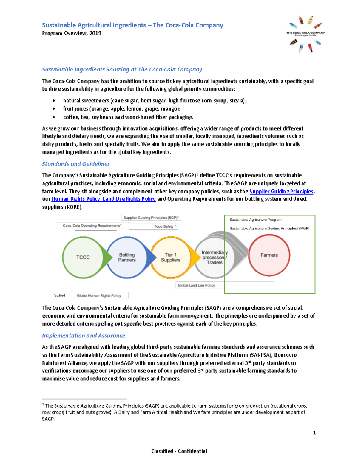 Photo inspiration: Gallery Detail: Sustainable Ingredients Policy Program Overview 2019 1 Sustainable