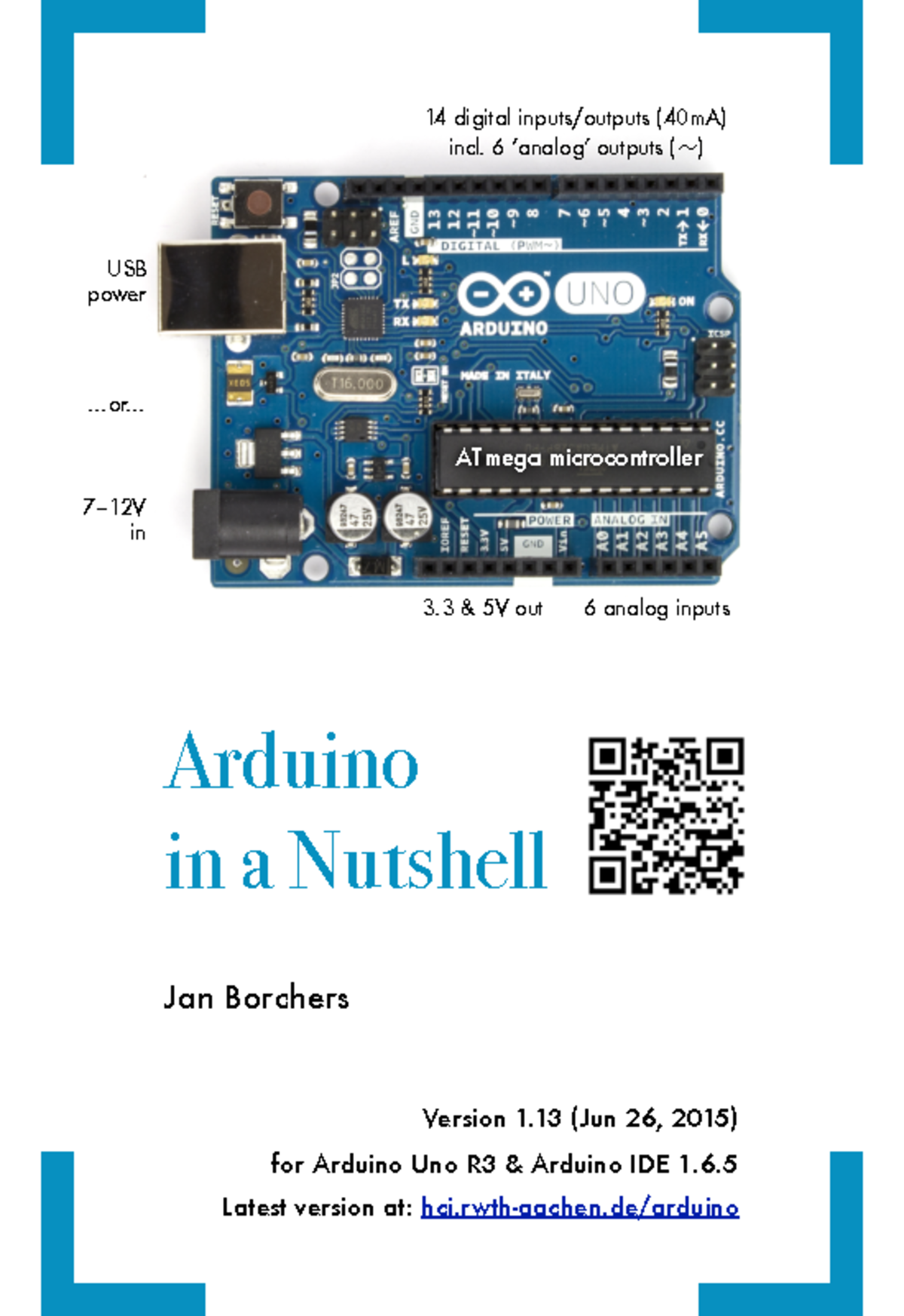 Arduino In A Nutshell 1 - Grade: A+ - Arduino in a Nutshell Jan ...