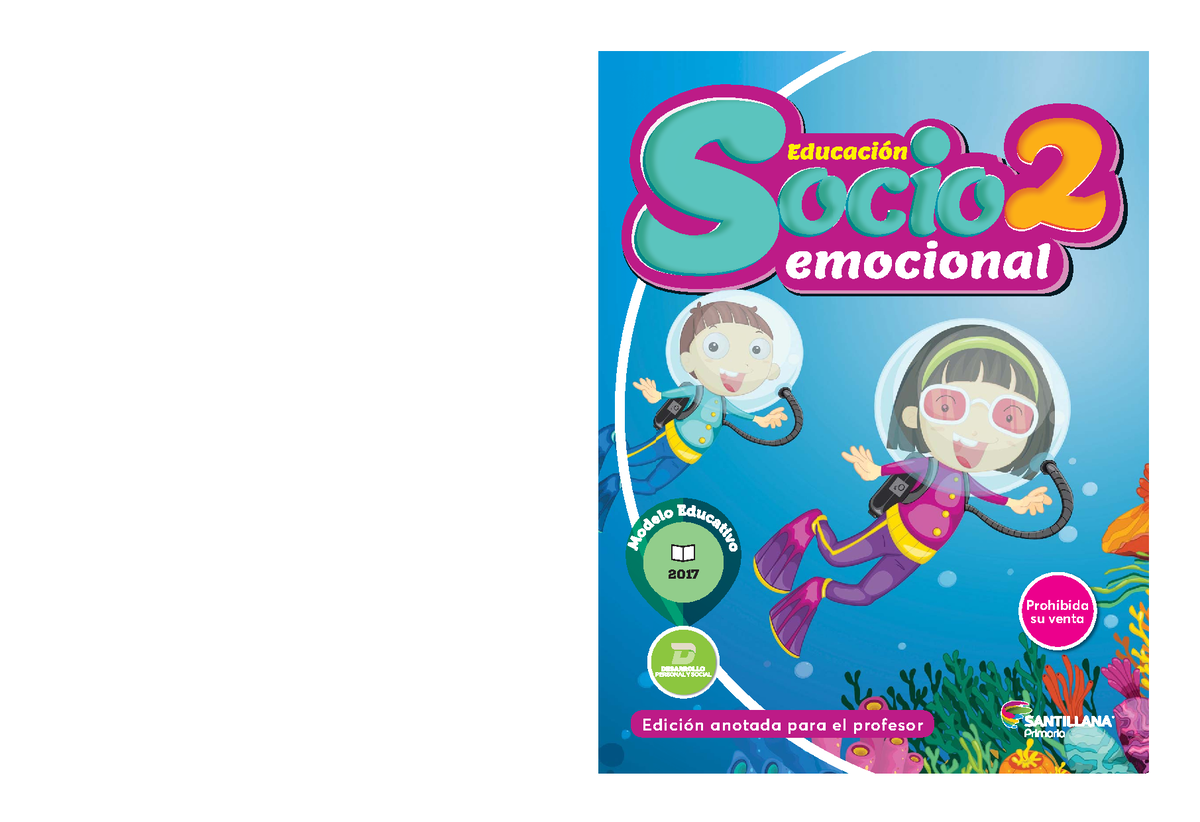 Educación Socioemocional 2 RD - Edición anotada para el profesor