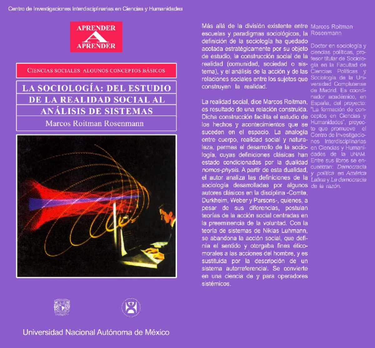 La sociologia del estudio de la realidad social al analisis ...