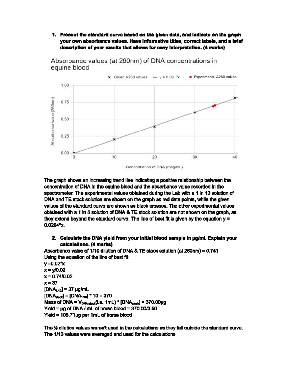 Assignment 3 - BIOL1003 - Studocu