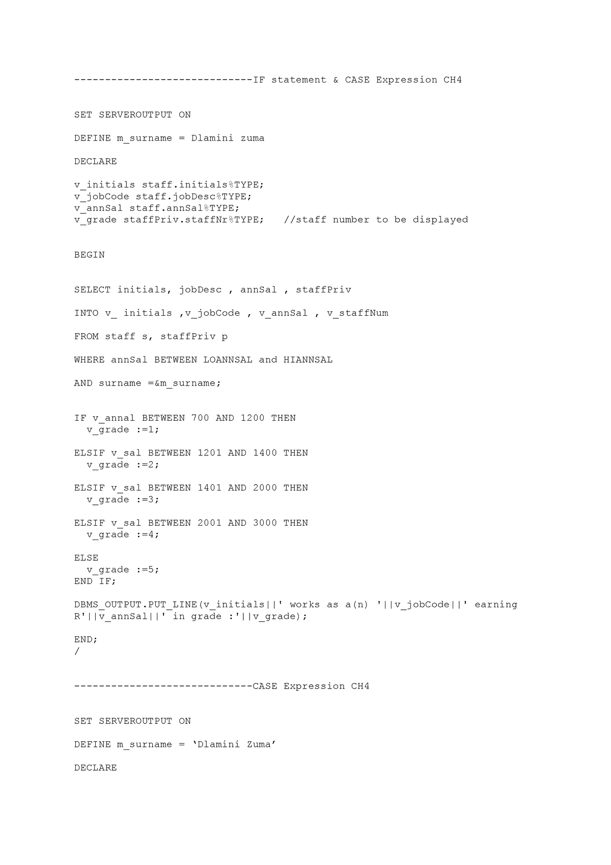 dso23bt-chapter-4-if-statement-case-expression-ch-set-serveroutput