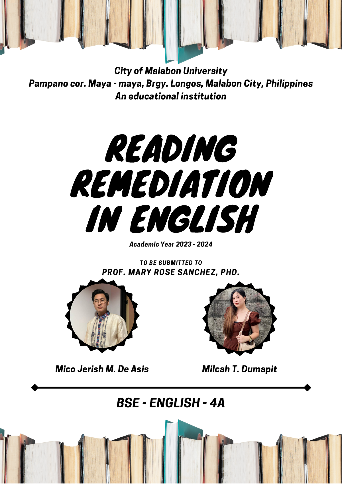 Remediation Program-1 - READING REMEDIATION IN ENGLISH ####### Academic ...