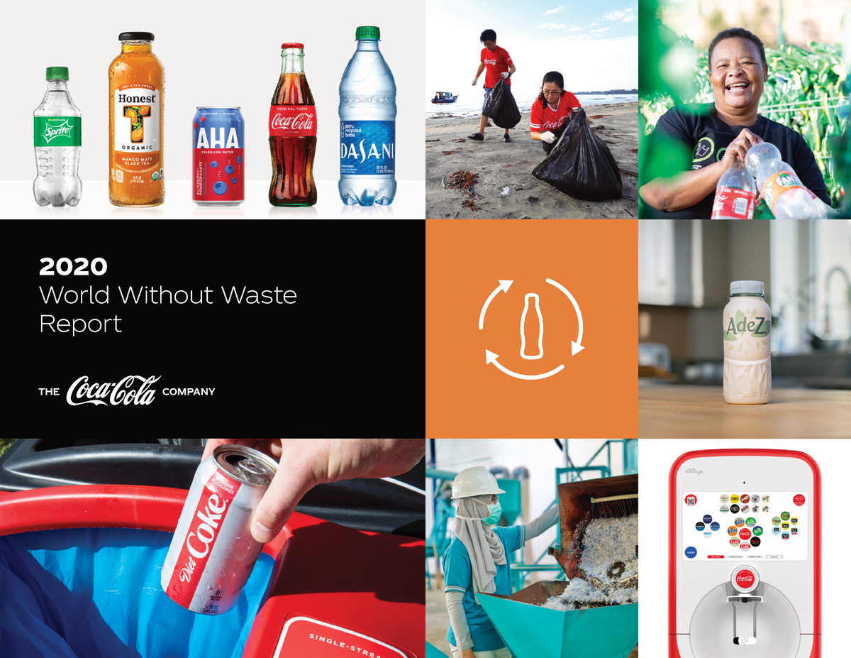 Coca Cola World Without Waste Report 2020 2020 World Without Waste